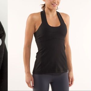 Lululemon Scoop Neck Tank in black